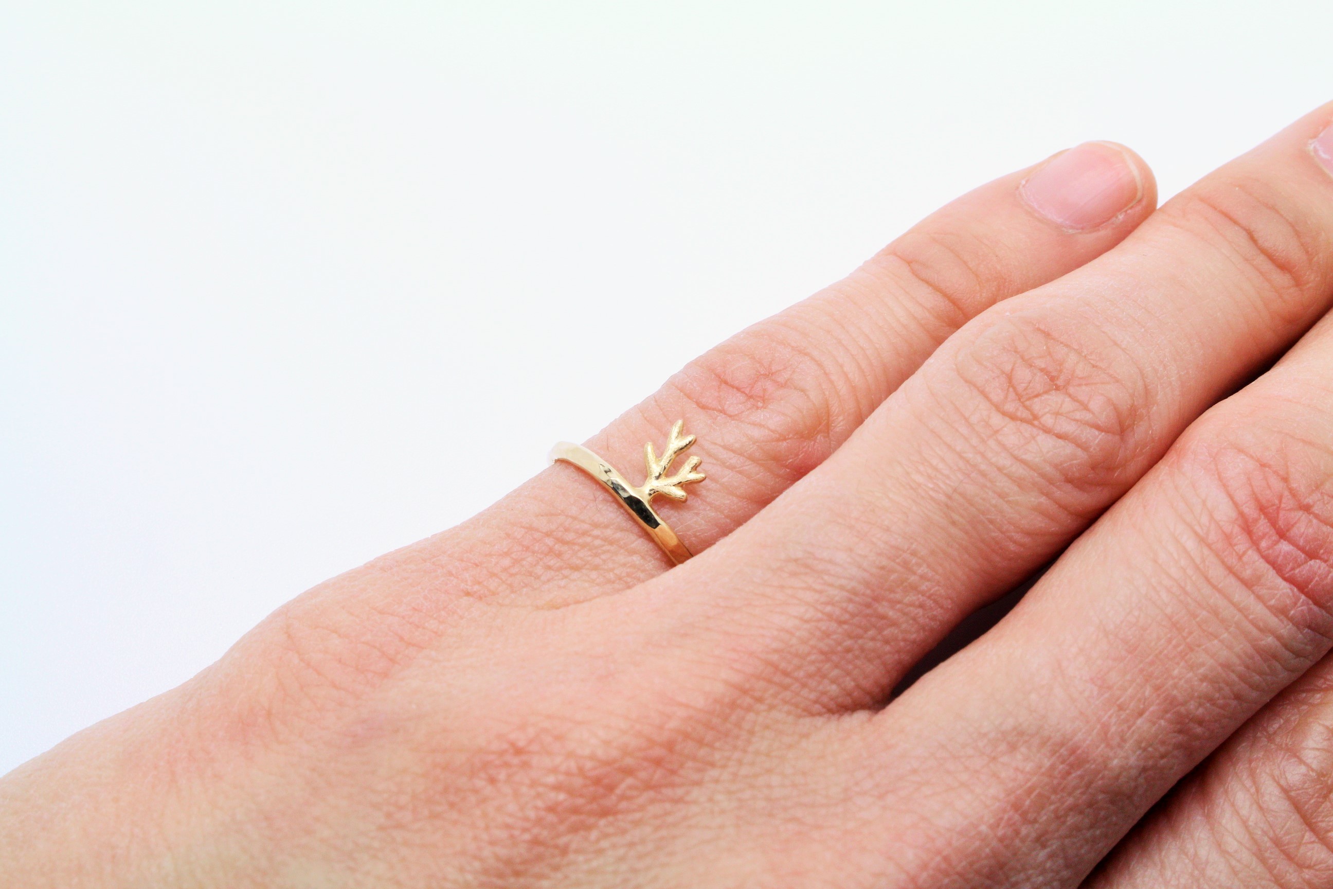 silver,amami,mariko,海のゆびわ、ring,YG,ピンキーリング